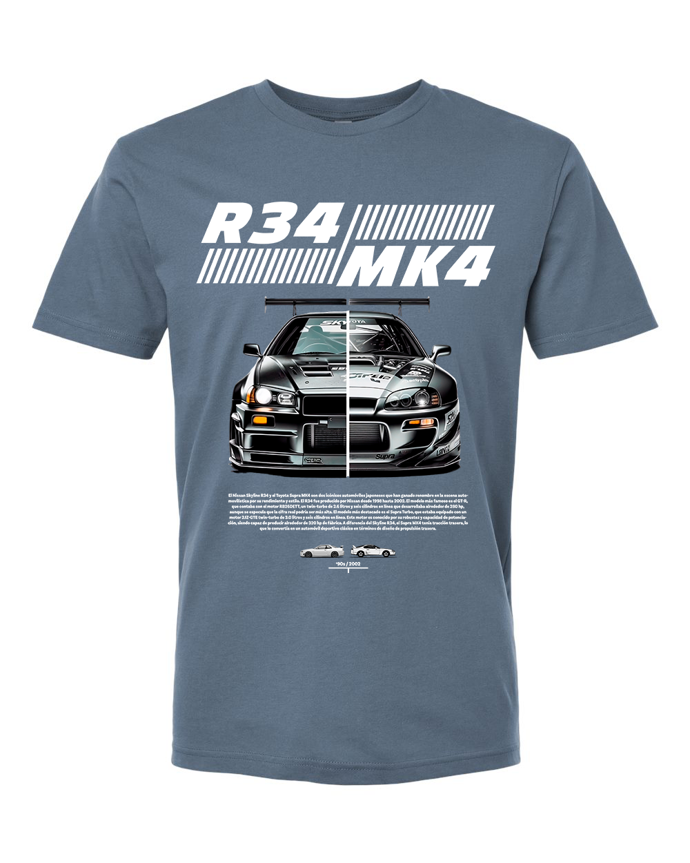 R34 vs. MK4 T-Shirt