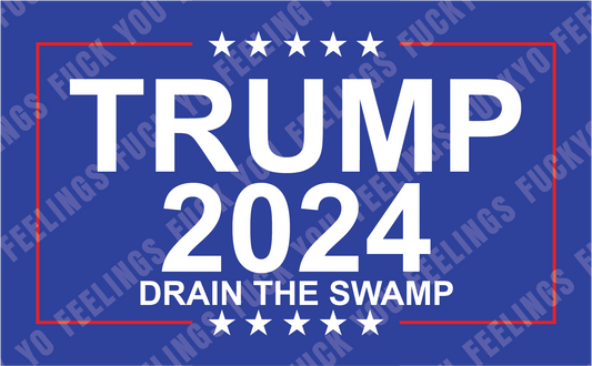 Drain the Swamp 2024 Sticker