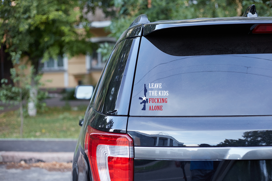 Leave the Kids Alone Decal