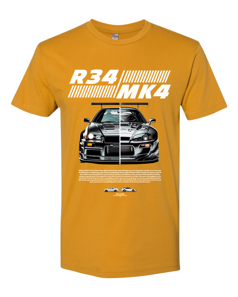 R34 vs. MK4 T-Shirt
