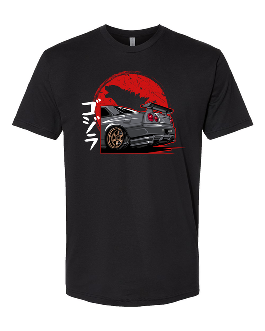 Skyline Godzilla T-Shirt
