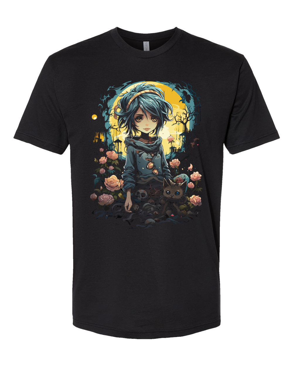 Kitty and Skulls T-Shirt