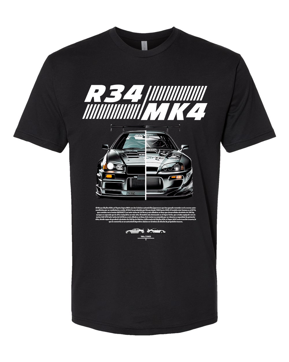 R34 vs. MK4 T-Shirt