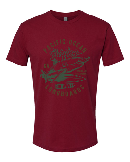 Pacific Ocean Surfing T-Shirt