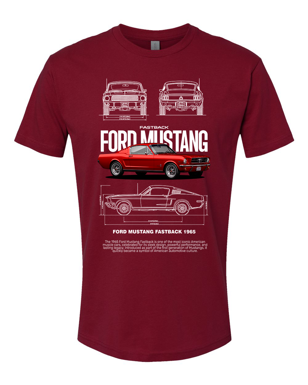 '65 Fastback Mustang T-Shirt