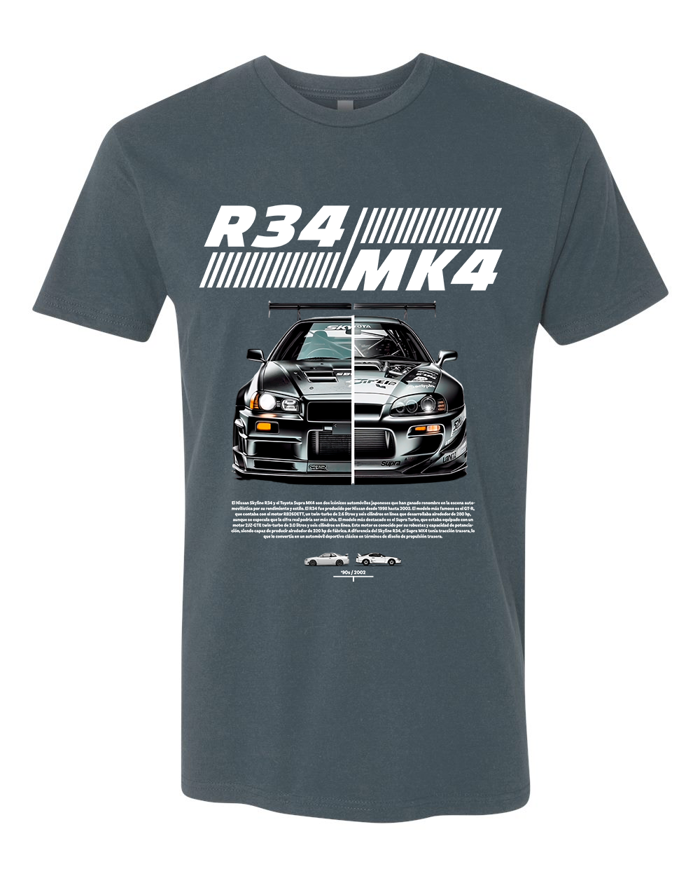 R34 vs. MK4 T-Shirt