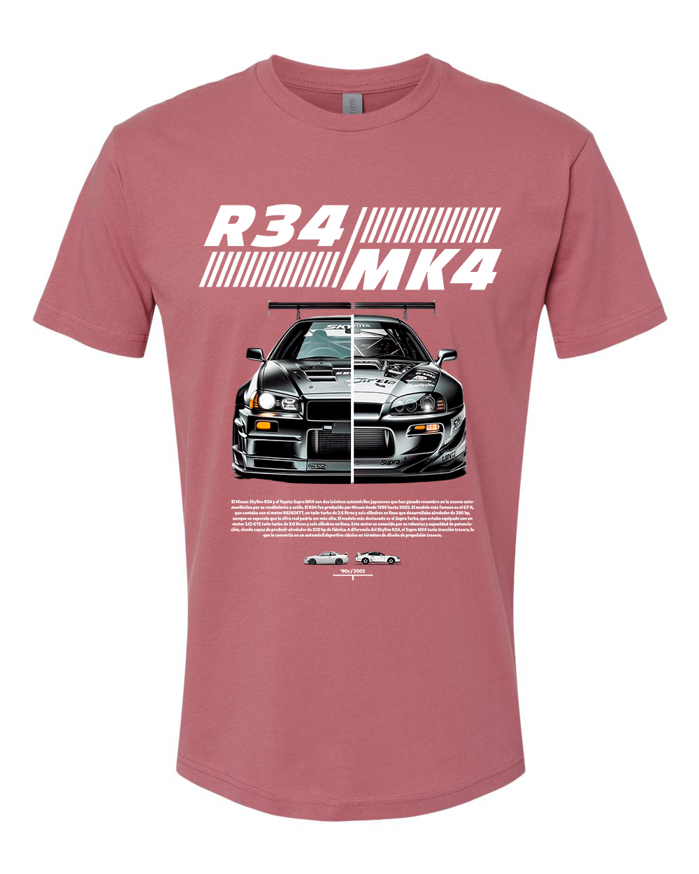R34 vs. MK4 T-Shirt
