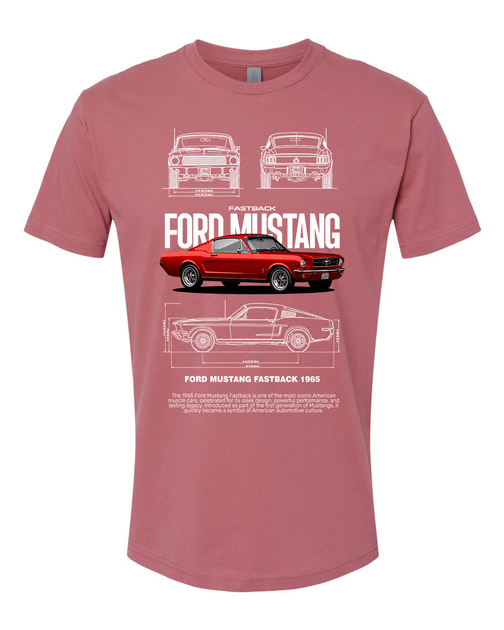 '65 Fastback Mustang T-Shirt