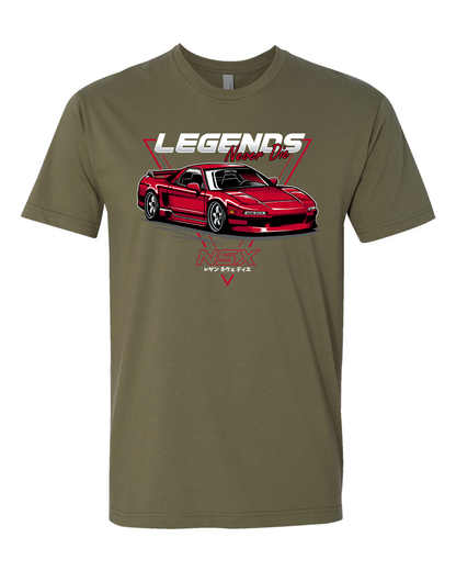 NSX Legends Never Die T-Shirt