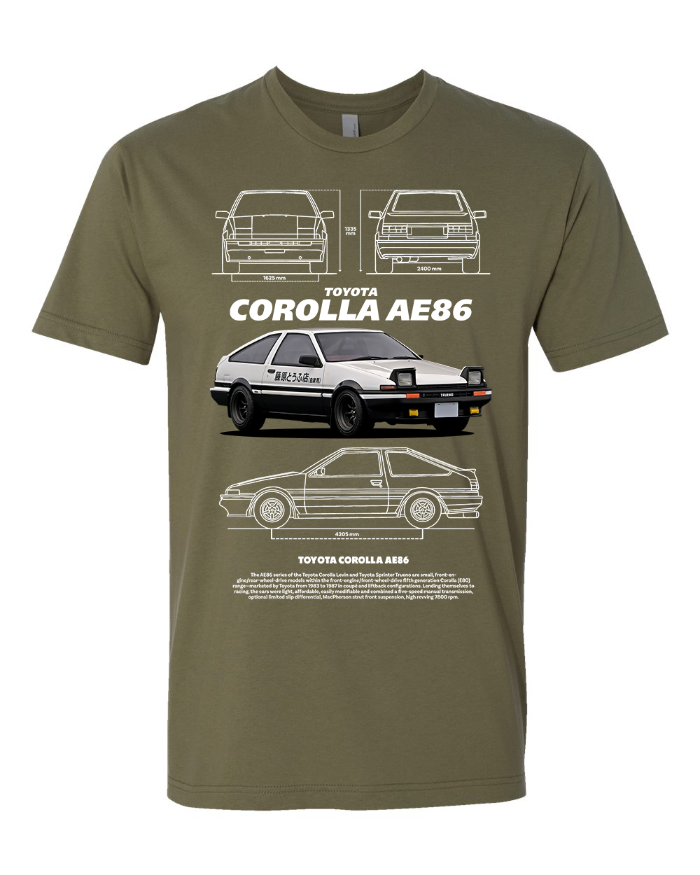 Corolla AE86 T-Shirt