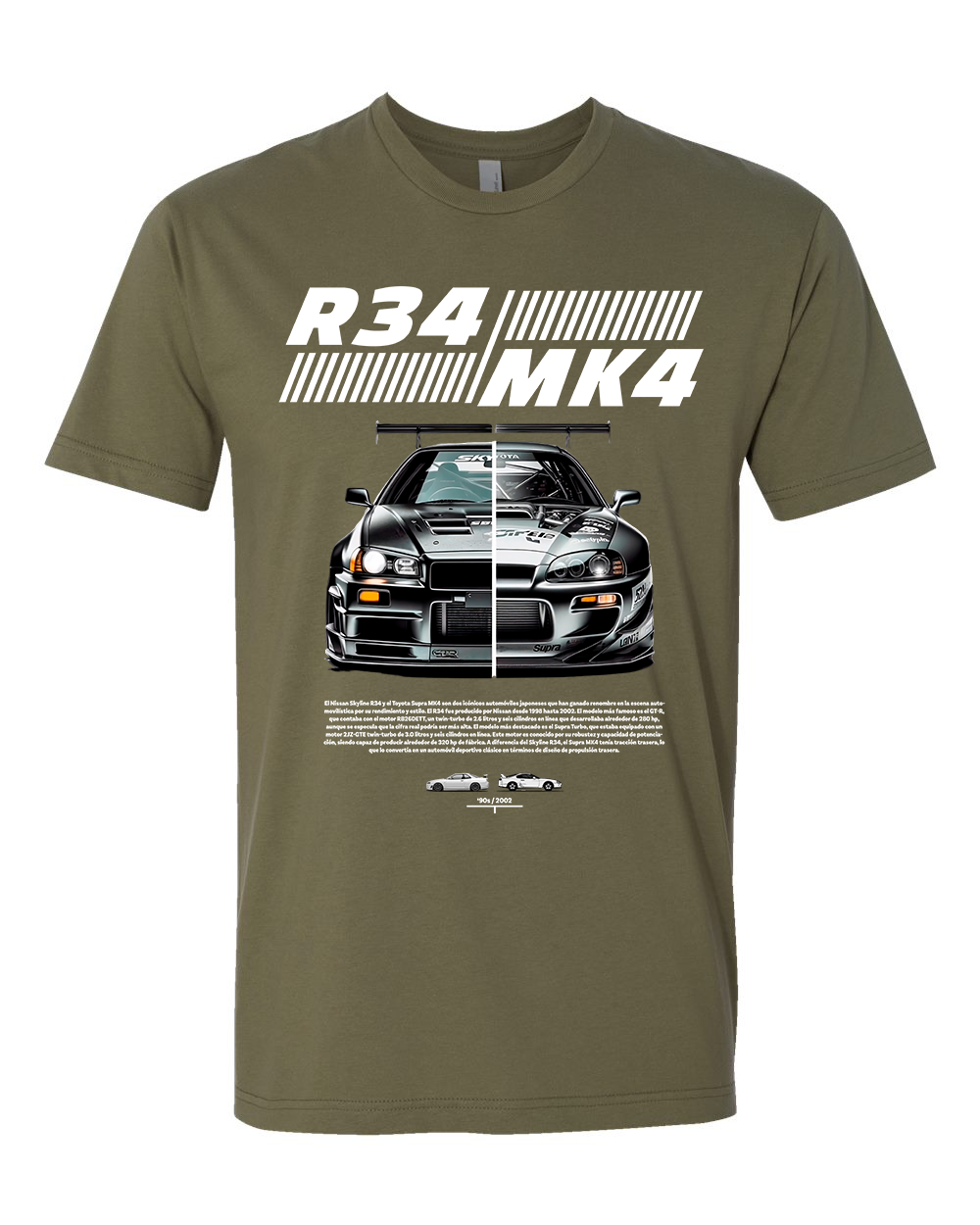 R34 vs. MK4 T-Shirt