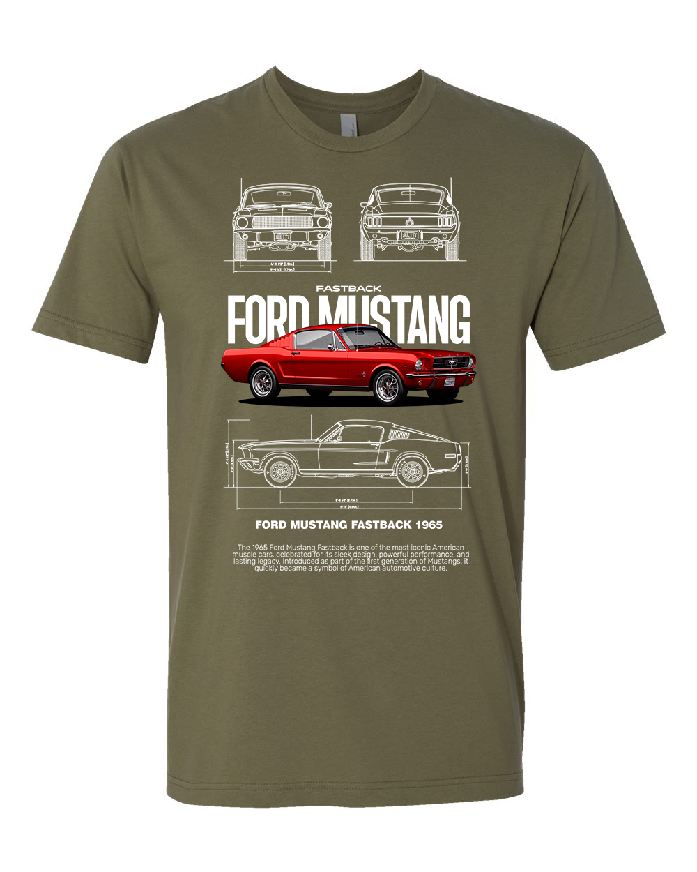 '65 Fastback Mustang T-Shirt