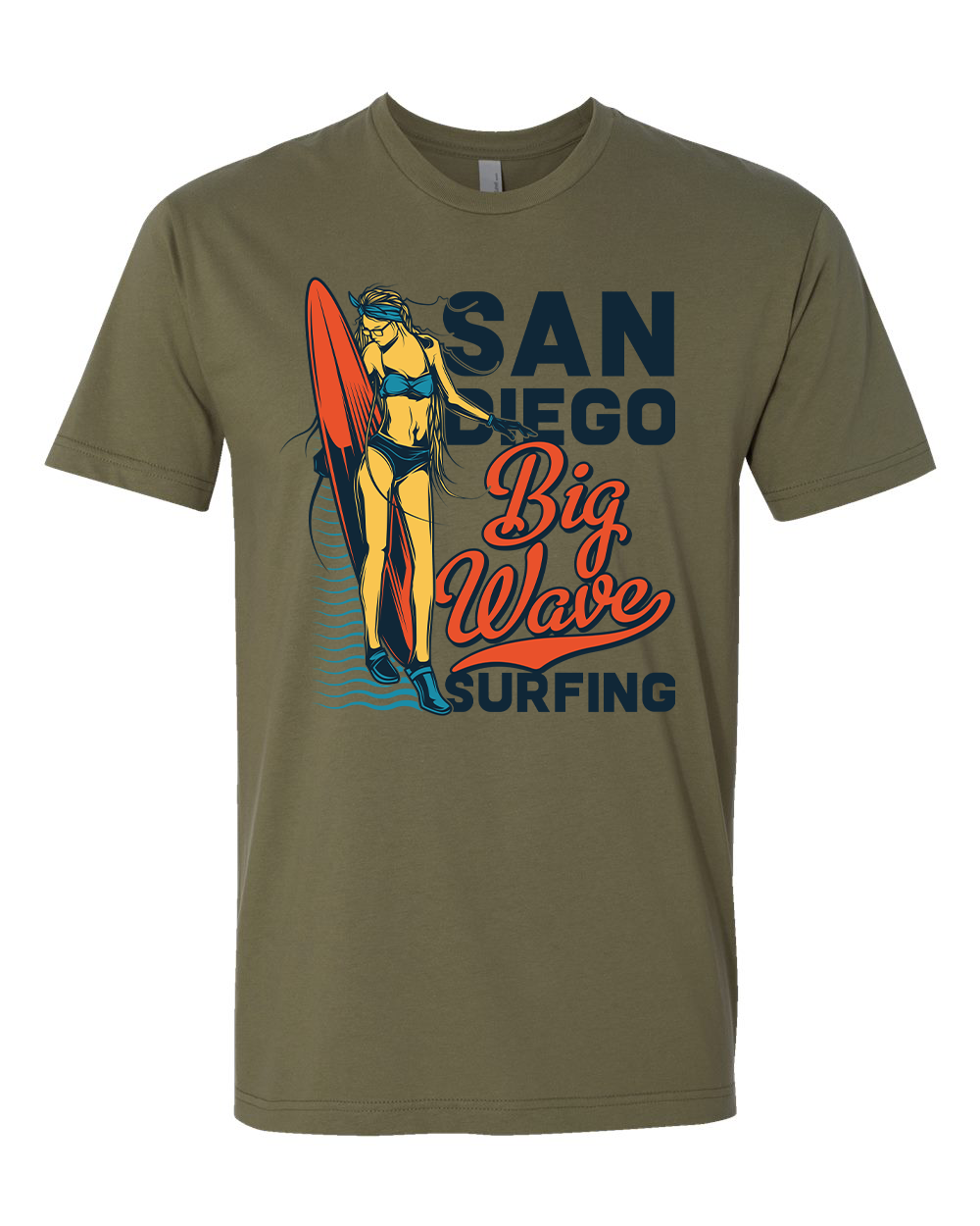 Big Wave Surfing T-Shirt