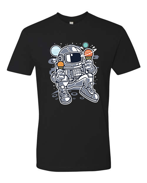 Ice Cream Astronaut T-Shirt