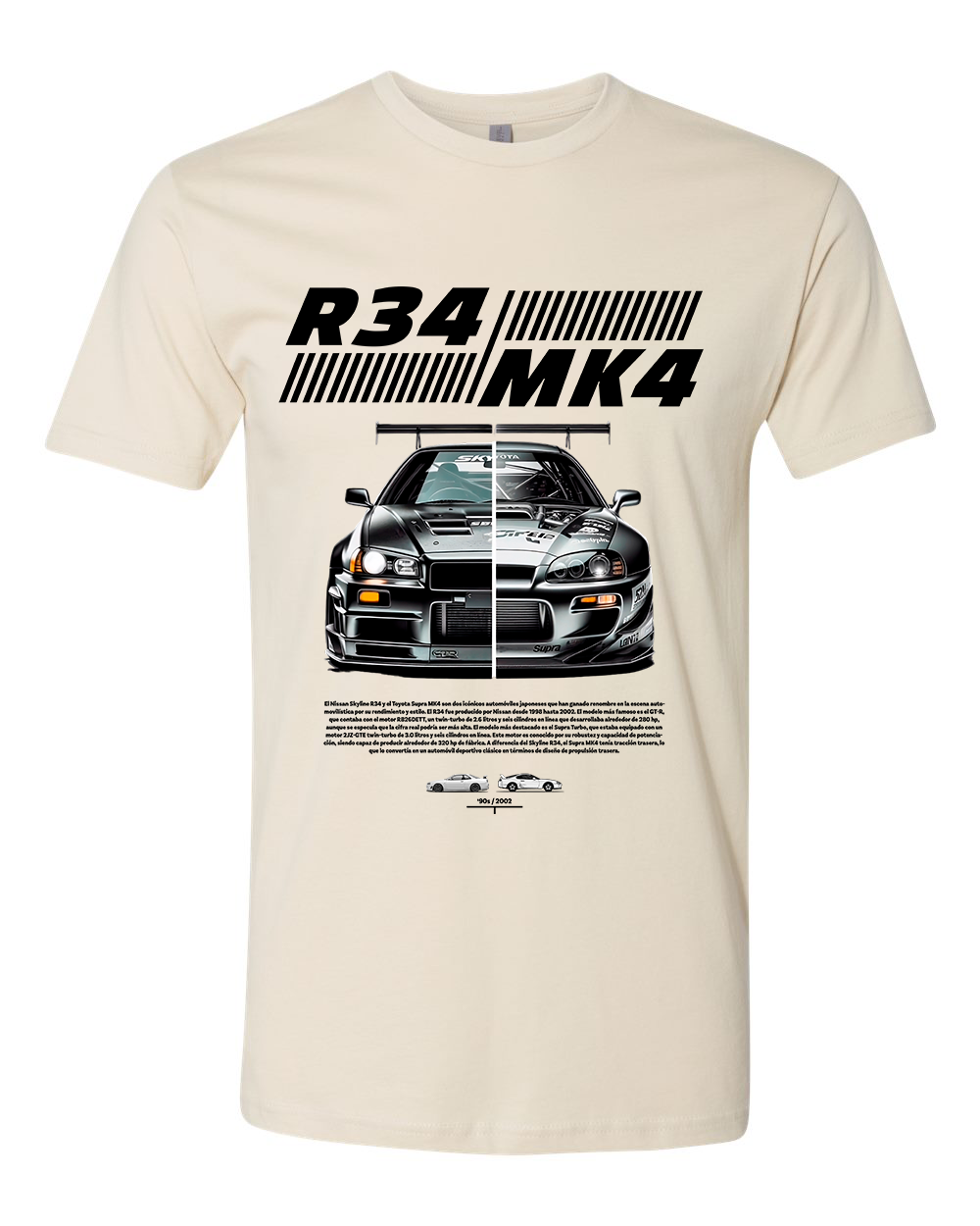 R34 vs. MK4 T-Shirt