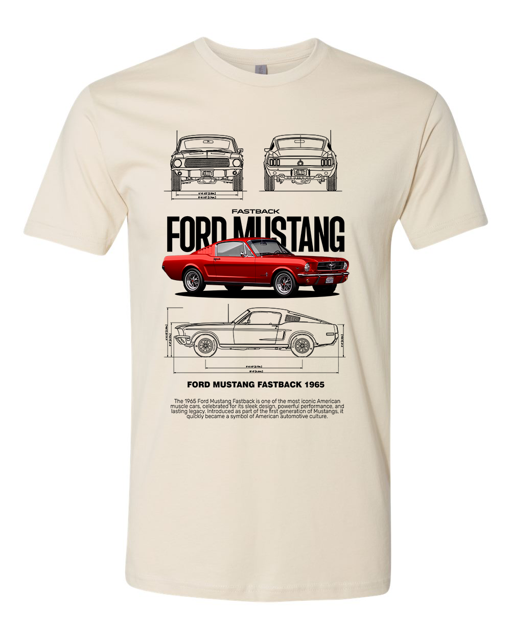 '65 Fastback Mustang T-Shirt
