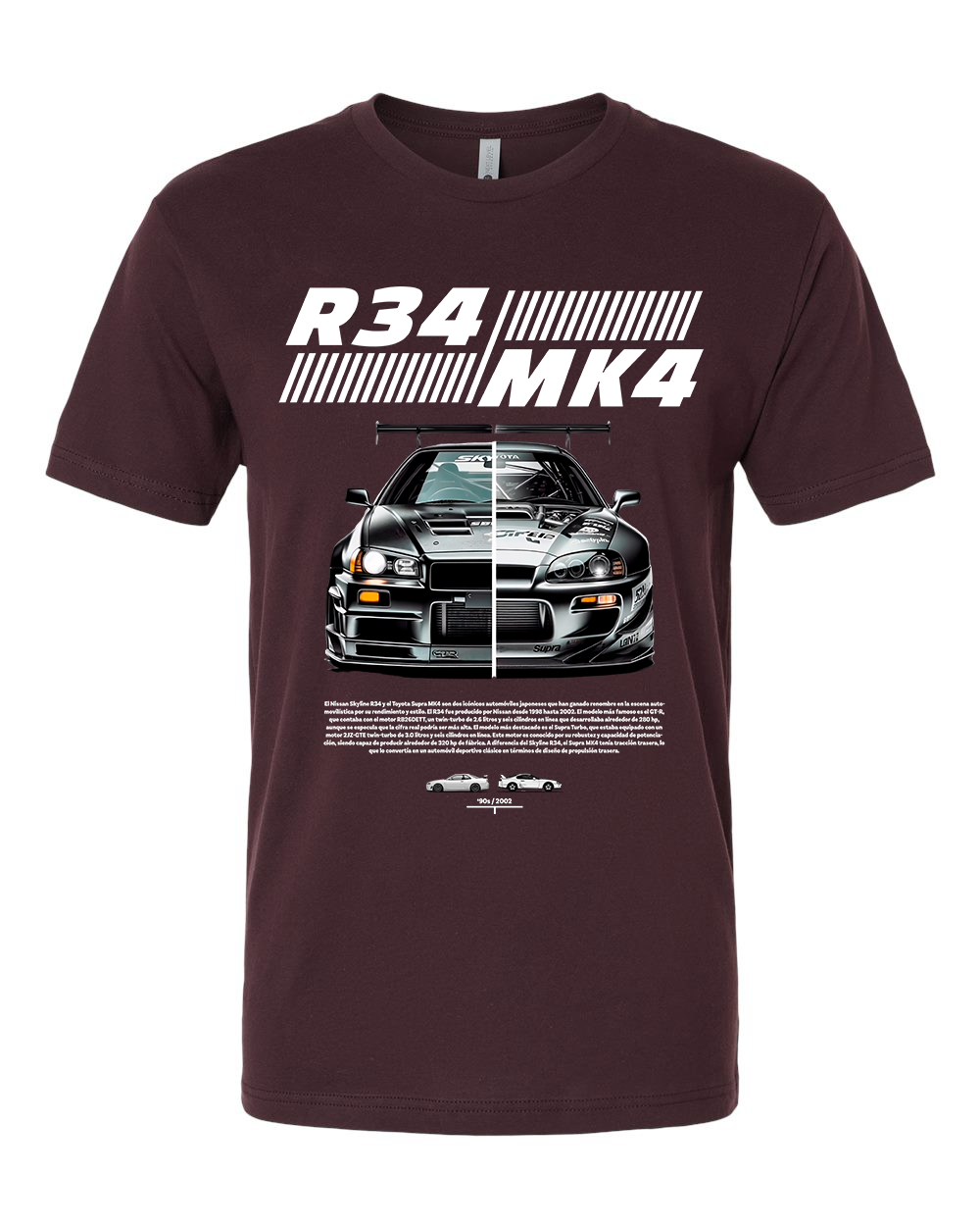R34 vs. MK4 T-Shirt