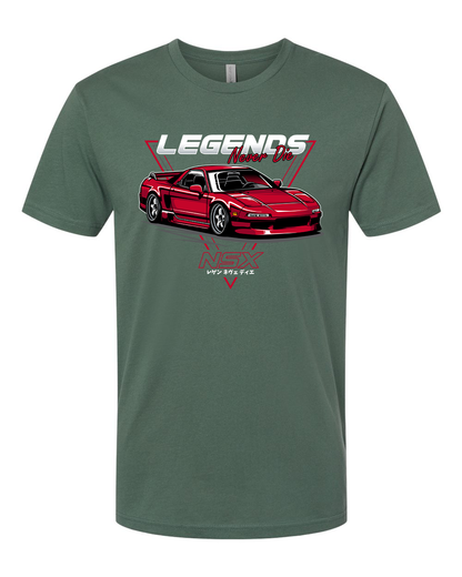 NSX Legends Never Die T-Shirt