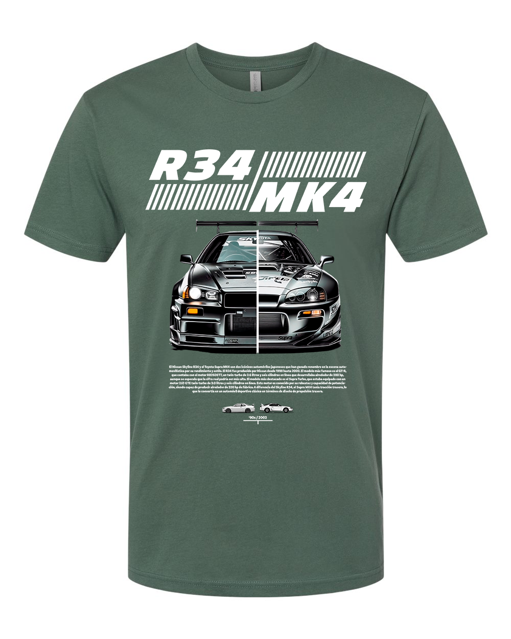 R34 vs. MK4 T-Shirt