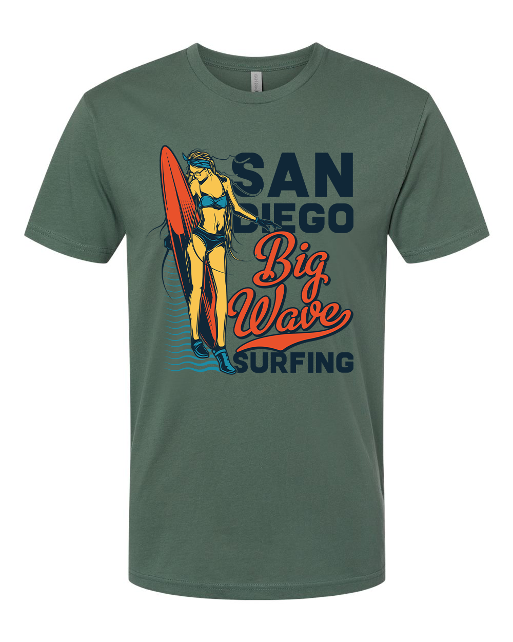 Big Wave Surfing T-Shirt