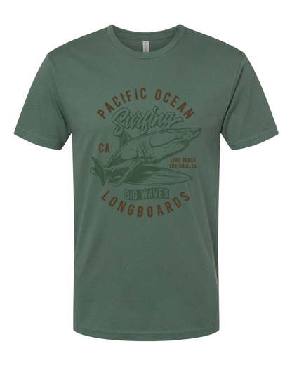 Pacific Ocean Surfing T-Shirt